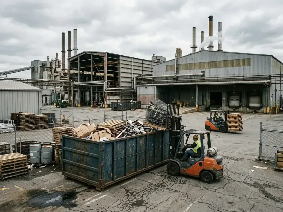 industrial-factory-scrap-conta-003 — frequently asked questions, Cheap Roll-off Dumpster Rentals in Platte City, MO